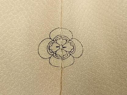 平和屋着物●訪問着　草花文　暈し染め　正絹　逸品　AABF8765ph