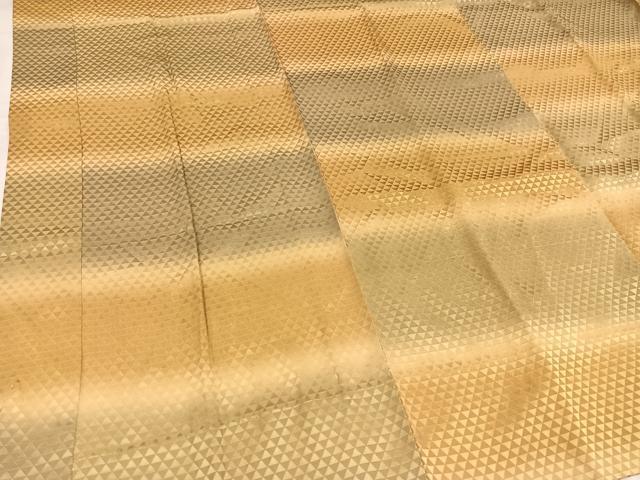 平和屋着物●長襦袢 無双仕立て 鱗地紋 暈し染め 正絹 逸品 未使用 AABF8767ph