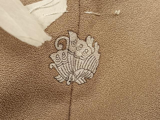 平和屋着物●訪問着　草花文　暈し染め　正絹　逸品　AABF8776ph