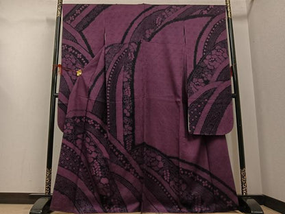 平和屋着物●豪華振袖　絞り　花尽くし　正絹　逸品　AABF8778ph