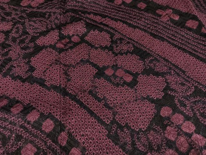 平和屋着物●豪華振袖　絞り　花尽くし　正絹　逸品　AABF8778ph