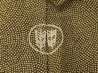 平和屋着物■江戸小紋　池田深光作　鮫小紋柄　正絹　逸品　AABF8819st