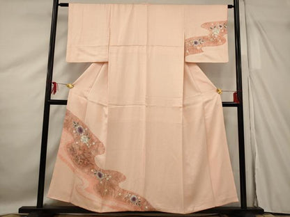 平和屋着物■訪問着　絞り　辻が花　松坂屋扱い　正絹　逸品　AABF8874st