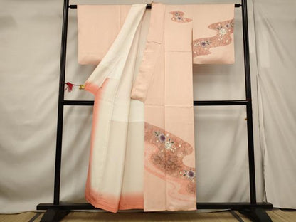 平和屋着物■訪問着　絞り　辻が花　松坂屋扱い　正絹　逸品　AABF8874st