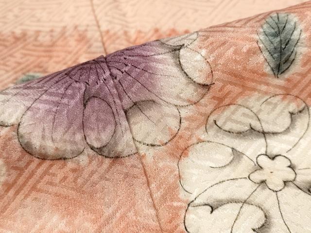 平和屋着物■訪問着　絞り　辻が花　松坂屋扱い　正絹　逸品　AABF8874st