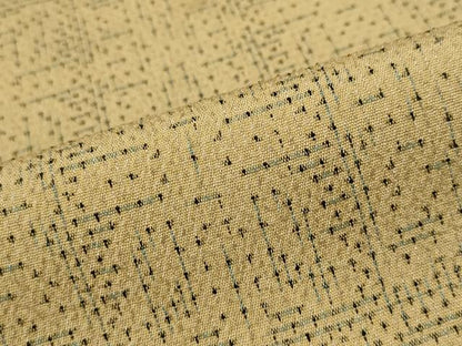 平和屋着物■上質なお召 花繋ぎ 正絹 逸品 AABF8893st