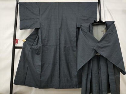 平和屋着物■男性 本場大島紬 アンサンブル 60亀甲 総詰め 正絹 逸品 AABF8907st