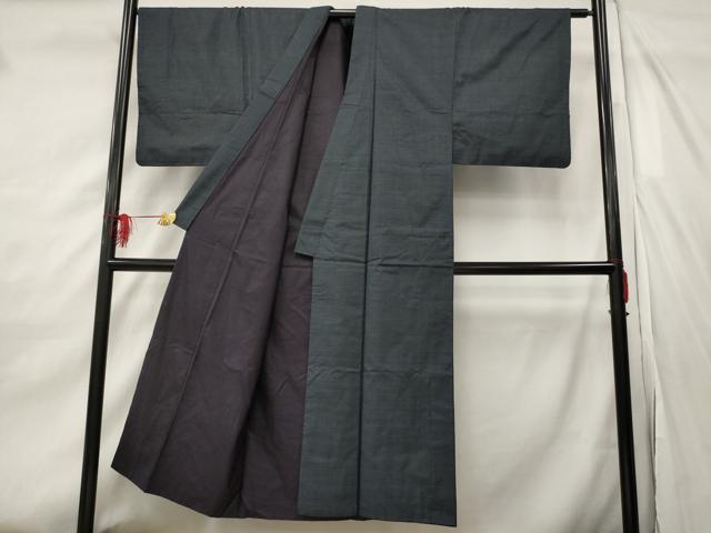 平和屋着物■男性 本場大島紬 アンサンブル 60亀甲 総詰め 正絹 逸品 AABF8907st