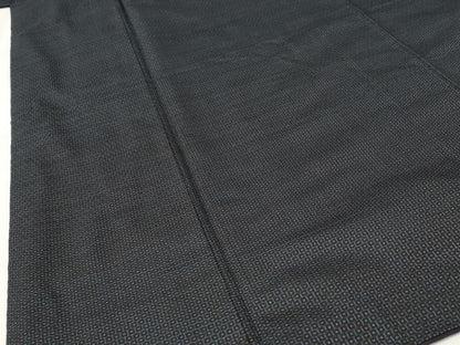 平和屋着物■男性 本場大島紬 アンサンブル 60亀甲 総詰め 正絹 逸品 AABF8907st