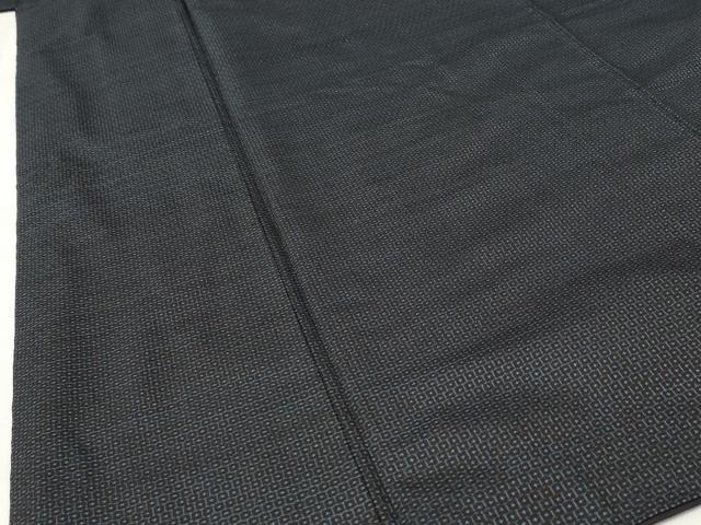 平和屋着物■男性 本場大島紬 アンサンブル 60亀甲 総詰め 正絹 逸品 AABF8907st