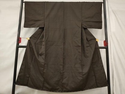 平和屋着物■男性 紬 格子 正絹 逸品 未使用 AABF8911st