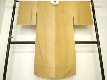 平和屋着物●長襦袢　無双仕立て　市松間道　正絹　逸品　AABF8961ck
