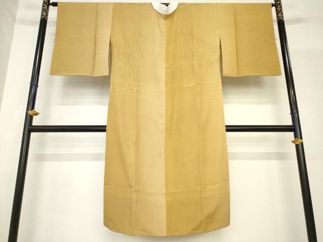 平和屋着物●長襦袢　無双仕立て　市松間道　正絹　逸品　AABF8961ck