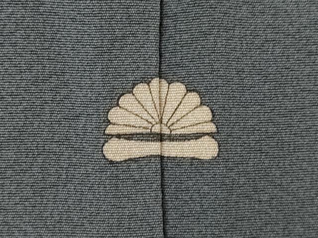平和屋着物●日本舞踊家 岩井流宗元　岩井友見　訪問着　駒刺繍　扇面松文　金銀彩　正絹　逸品　AABF8971ck