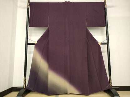平和屋着物●京都の名門ブランド　銀花仙　色留訪問着　霞文　暈し染め　正絹　逸品　未使用　AABF8976ck