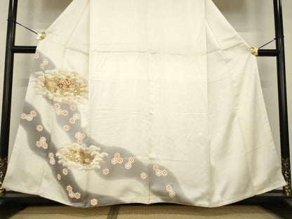 平和屋着物●訪問着　宝尽くし　暈し染め　金彩　正絹　逸品　未使用　AABF8977ck