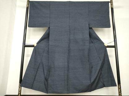 平和屋着物●男性　結城紬　100亀甲　総詰め　正絹　逸品　AABF8979ck