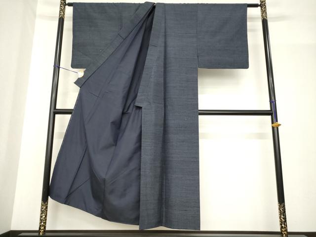 平和屋着物●男性　結城紬　100亀甲　総詰め　正絹　逸品　AABF8979ck