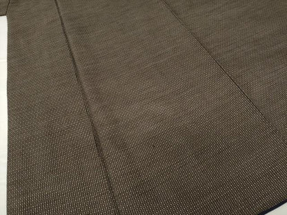 平和屋着物●男性　本場大島紬　亀甲絣　正絹　逸品　AABF8984ck