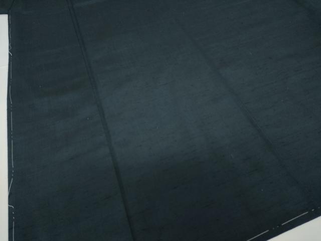 平和屋着物●男性　紬　色無地　褐返し色　正絹　逸品　AABF8989ck