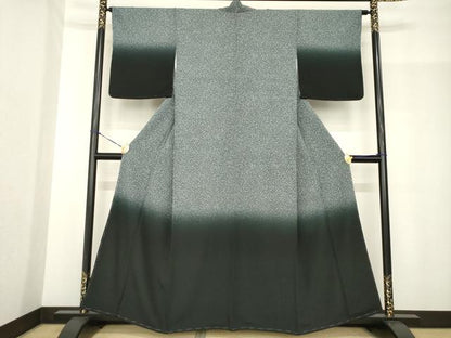 平和屋着物●訪問着 霞文 暈し染め 洗える着物 未使用 AABF8991ck