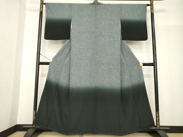 平和屋着物●訪問着 霞文 暈し染め 洗える着物 未使用 AABF8991ck