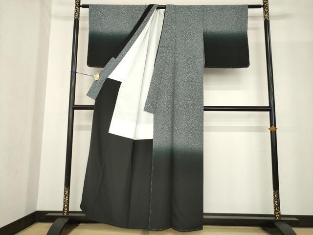 平和屋着物●訪問着 霞文 暈し染め 洗える着物 未使用 AABF8991ck