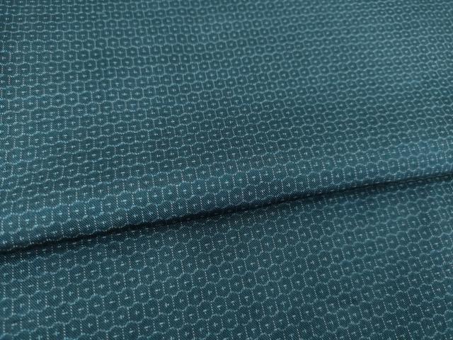 平和屋着物●男性　本場大島紬　80亀甲　総詰め　正絹　逸品　AABF9007ck