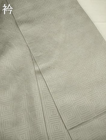 平和屋着物●訪問着　駒刺繍　花蝶文　金彩　正絹　逸品　AABF9020ck