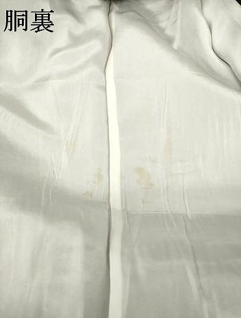 平和屋着物●本場結城紬　重要無形文化財　80亀甲　菱繋ぎ　正絹　逸品　AABF9021ck