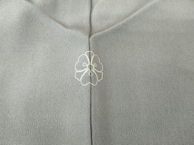 平和屋着物●豪華色留袖　流水文　秘色色地　　正絹　逸品　AABF9084cs
