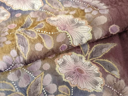 平和屋着物●訪問着 辻が花 暈し染め 正絹 逸品 AABF9095cs