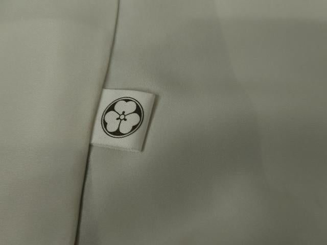 平和屋着物●本場大島紬 泥染め カタス9マルキ 花間道 正絹 逸品 AABF9117cs