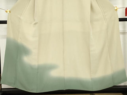 平和屋着物●訪問着　霞文　暈し染め　正絹　逸品　AABF9129cs
