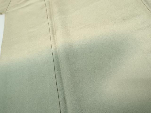 平和屋着物●訪問着　霞文　暈し染め　正絹　逸品　AABF9129cs