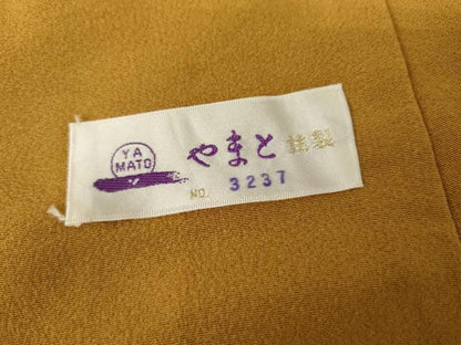 平和屋着物●訪問着 駒刺繍 桜 金彩 正絹 逸品 AABF9138cs