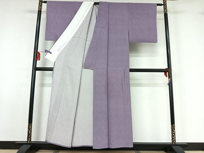平和屋着物▽江戸小紋 単衣 鮫小紋柄 正絹 逸品 AABF9186jh