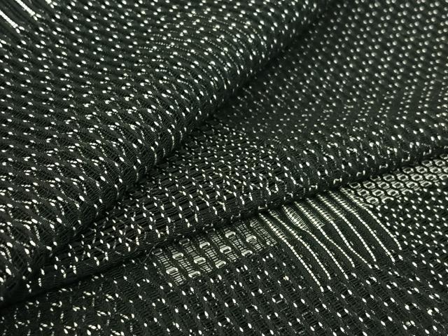 平和屋着物▽羽織 スリーシーズン 春夏秋 塵除け 幾何学文様 正絹 逸品 AABF9192jh
