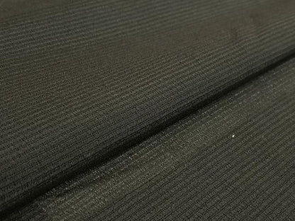 平和屋着物▽男性 羽織 スリーシーズン 春夏秋 塵除け 暗黒色 正絹 逸品 AABF9201jh