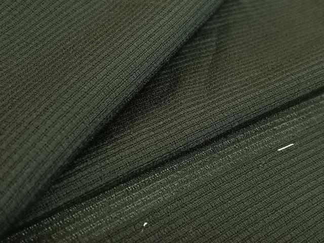平和屋着物▽男性 羽織 スリーシーズン 春夏秋 塵除け 暗黒色 正絹 逸品 AABF9201jh