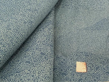 平和屋着物▽江戸小紋 単衣 作家物 寄せ小紋柄 正絹 逸品 AABF9203jh