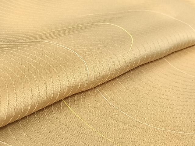 平和屋着物▽上質な小紋　単衣　流水文　暈し染め　正絹　逸品　AABF9208jh