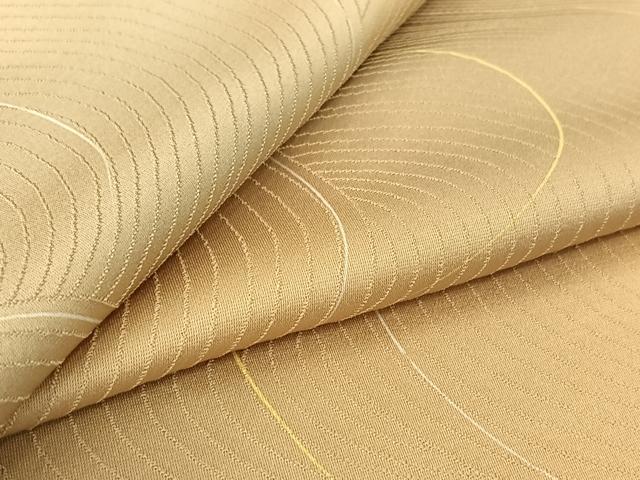 平和屋着物▽上質な小紋　単衣　流水文　暈し染め　正絹　逸品　AABF9208jh