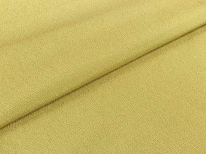 平和屋着物▽本塩沢 単衣 砥粉色 証紙付き 正絹 逸品 AABF9229jh