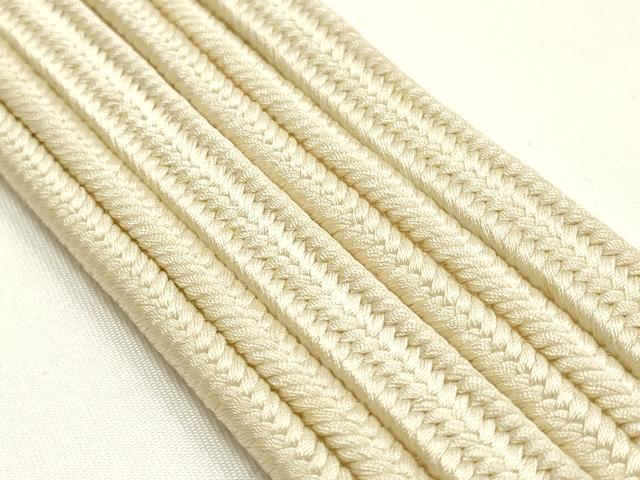 平和屋着物●極上　有職組紐道明　帯締め　冠組　練色　宮内庁御用　国立博物館御用　東京芸術大学御用 　逸品　AABF9293ay