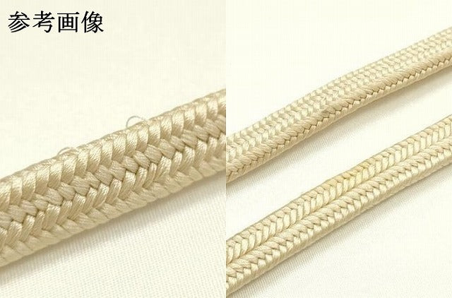 平和屋着物●極上　有職組紐道明　帯締め　冠組　練色　宮内庁御用　国立博物館御用　東京芸術大学御用 　逸品　AABF9294ay