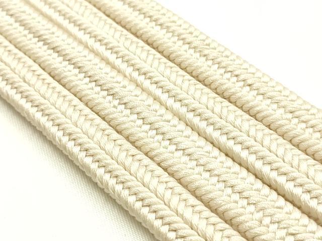 平和屋着物●極上　有職組紐道明　帯締め　冠組　練色　宮内庁御用　国立博物館御用　東京芸術大学御用 　逸品　AABF9300ay