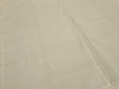 平和屋着物＊夏物 長襦袢 芝花文紗 生成り色 麻 逸品 AABF9409jd