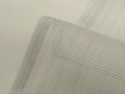 平和屋着物＊夏物 小紋 絽 流水文 洗える着物 AABF9414jd
