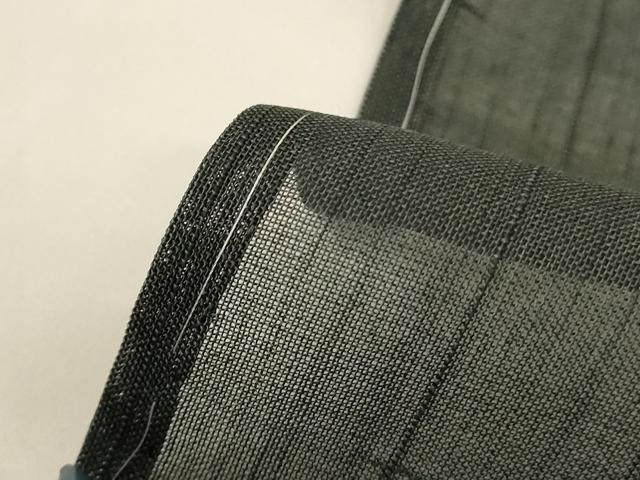 平和屋着物＊夏物 絹芭蕉 訪問着 作家物 朝顔 暈し染め 正絹 逸品 AABF9416jd